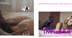 Desktop Screenshot of amsterdam-livesex.com